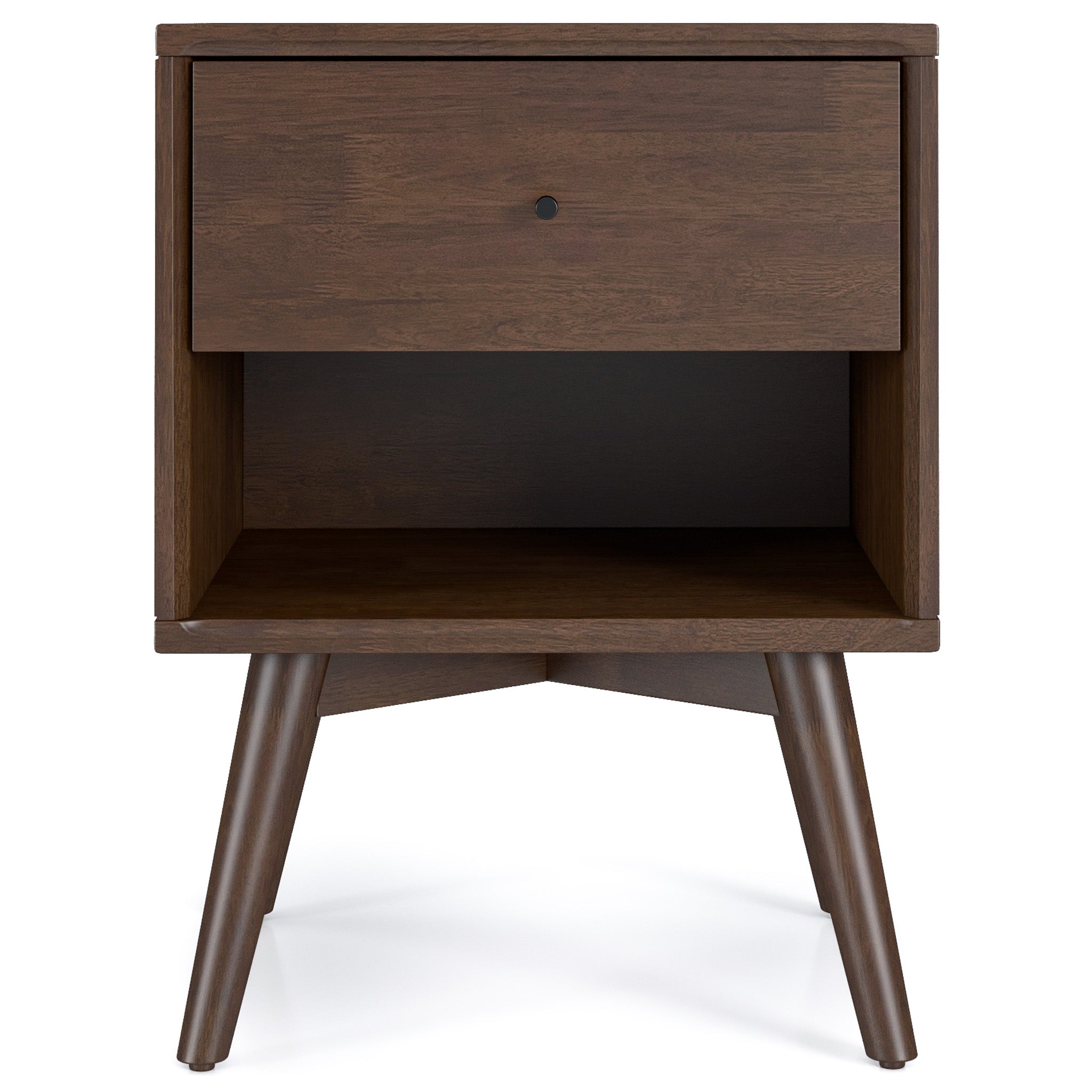 1-Drawer Nightstand with Tapered Legs by Ashcroft Furniture - Nightstands