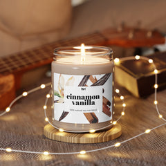 Cinnamon Vanilla Soy Candle, 9oz