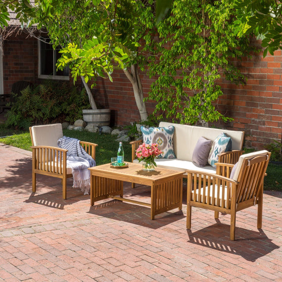 4-Piece-Outdoor-Wooden-Patio-Set-with-Coffee-Table,-2-Chairs-and-Loveseat-Outdoor-Furniture