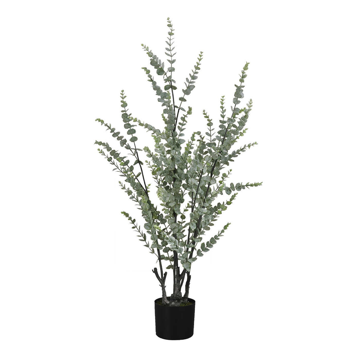 faux eucalyptus potted plant 44" Tall Artificial Eucalyptus Tree with Pot