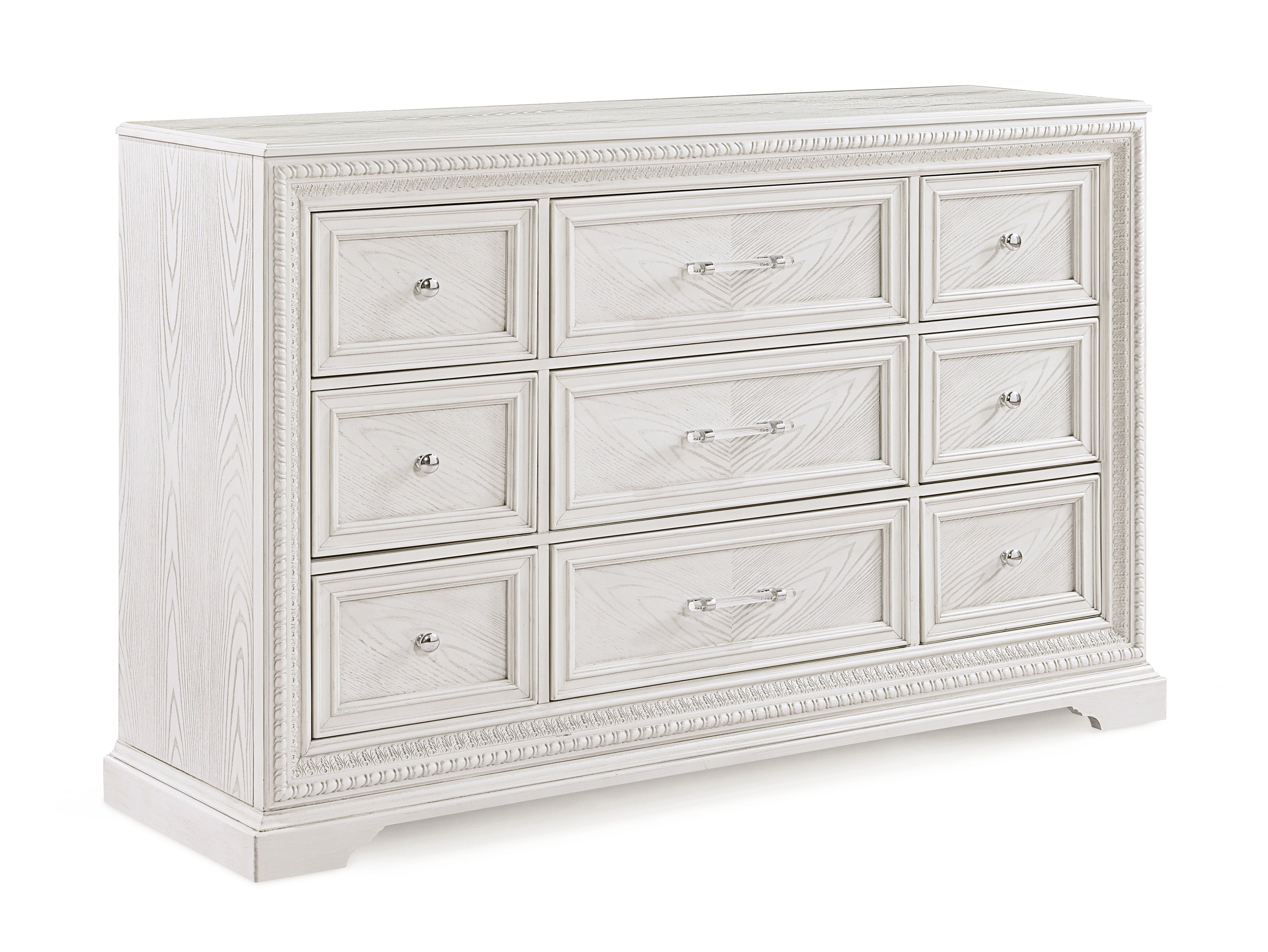 Kelsea Antique White 6-Drawer Storage Dresser Kelsea Antique White 6-Drawer Storage Dresser