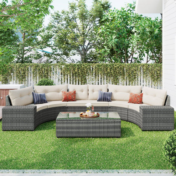 8-Piece-Outdoor-Wicker-Round-Sofa-Set-with-Rectangular-Coffee-Table-Outdoor-Seating