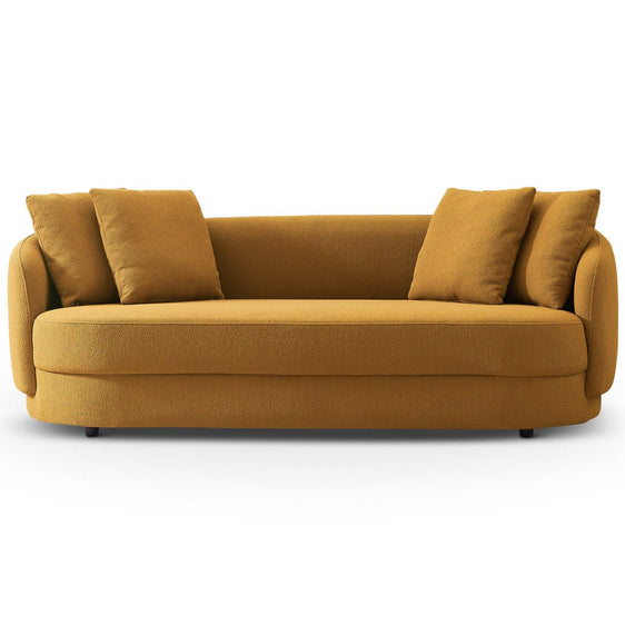Dewdrop Boucle Fabric Sofa with Durable Material - Sofas