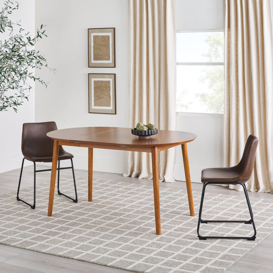 Extension Dining Table with Removable Leaf - Dining Tables