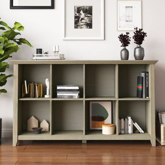 8-Cube Storage Cabinet with Tapered Legs