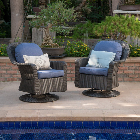 Luminous-Outdoor-Rattan-Swivel-Club-Chair-with-Water-Resistant-Cushion,-Set-of-2-Outdoor-Seating