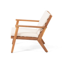Outdoor Club Chair with Cushion - Outdoor Seating