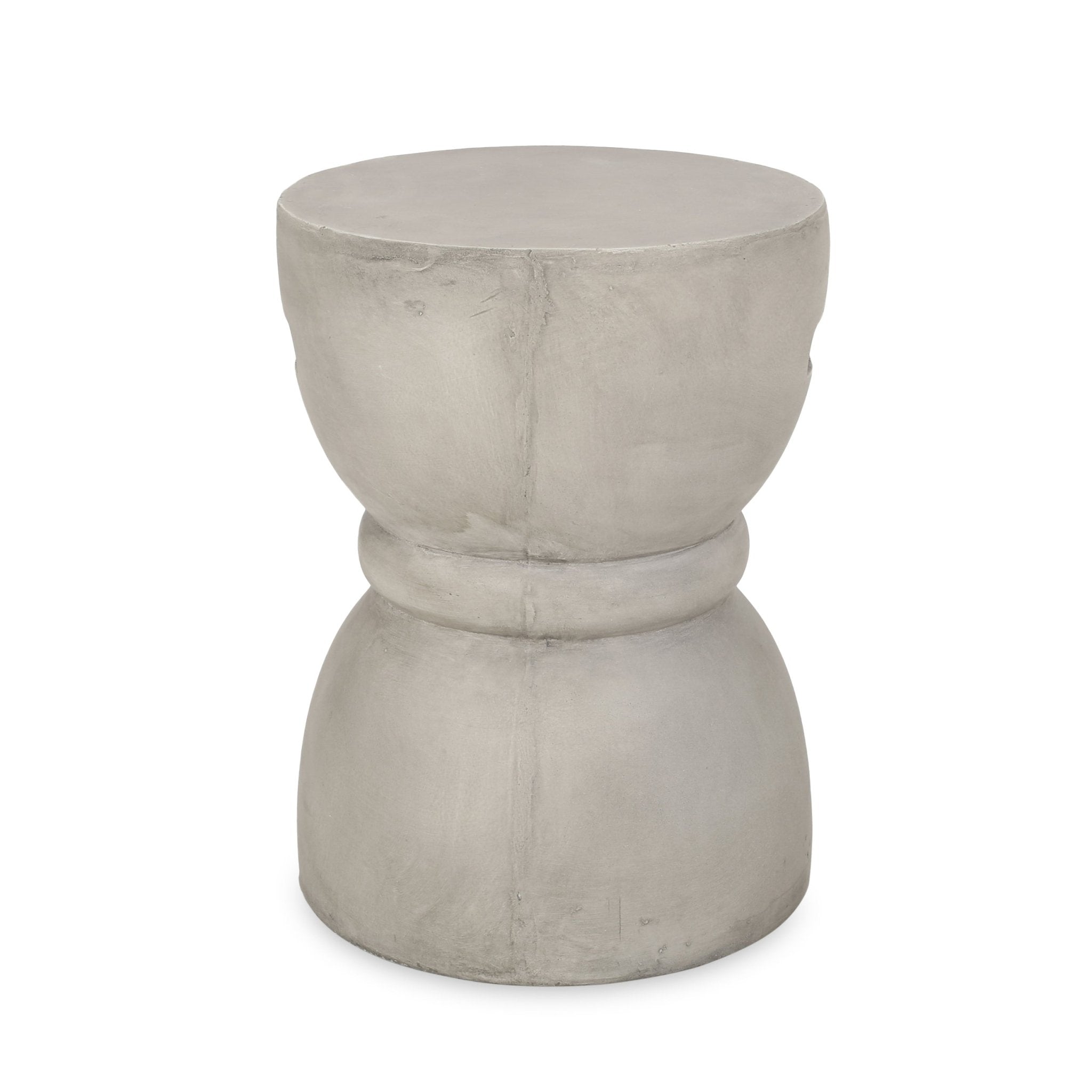 Outdoor Side Table with Hourglass Shape - Side Tables