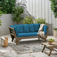 Outdoor Sofa Day Bed with Extendable Seating - Outdoor Sofa