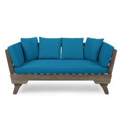 Outdoor Sofa Day Bed with Extendable Seating - Outdoor Sofa