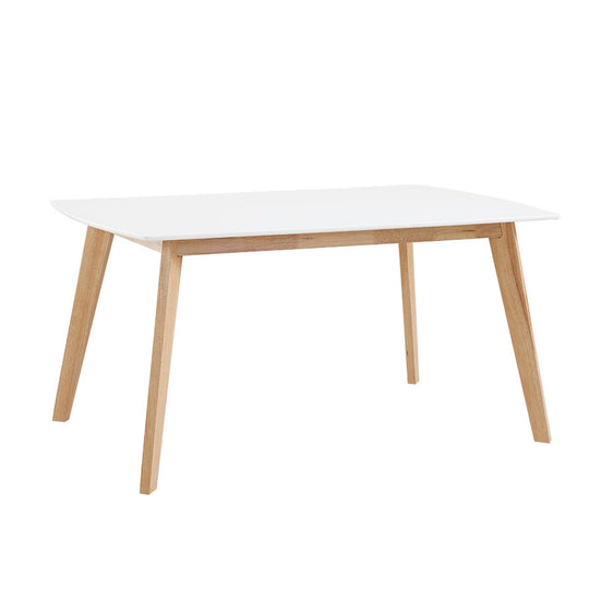 Solid Wood Two-Tone Dining Table - Dining Tables