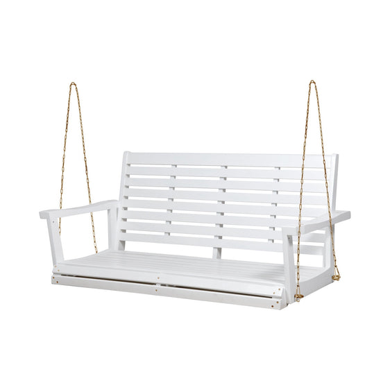 Sonnet Outdoor Porch Swing with Metal Chain - Outdoor Seating