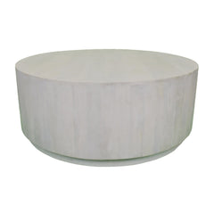 Tamia Round Wooden Coffee Table - Table
