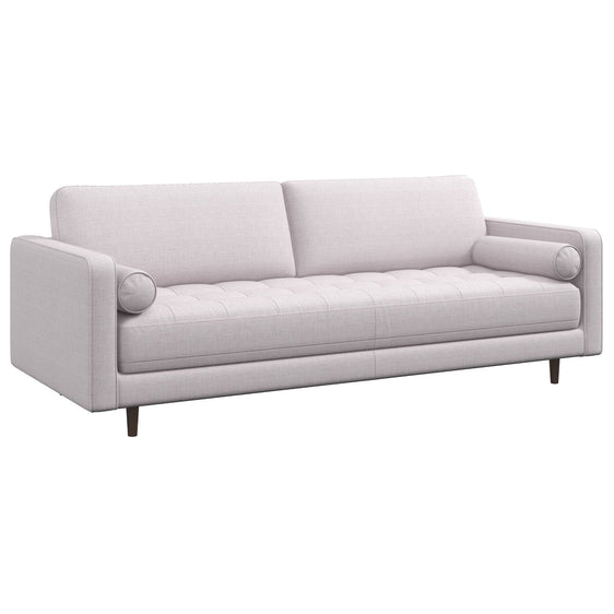 Velvet Sofa with Removable Cushions by Ashcroft Furniture - Sofas