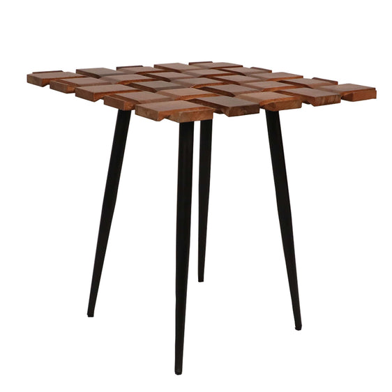Waverly Square Weave Accent Table - End Tables