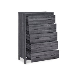 Wooden Chest with 5 Drawers - Dressers