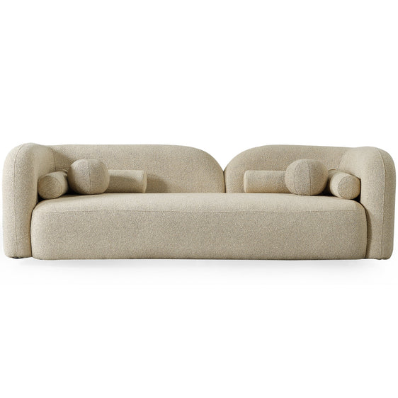 Zestful Boucle Fabric Upholstered Sofa - Sofas