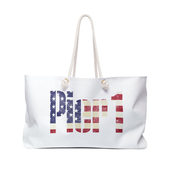 Pier 1 Re-usable Weekender Bag Shopping Tote