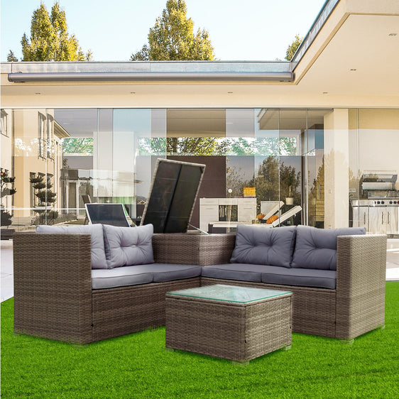 4-Piece-Wicker-Rattan-Outdoor-Sectional-Set-with-Storage-Box-Sofas