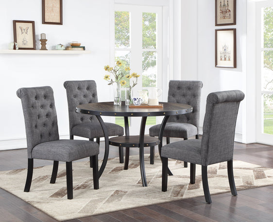 5-Piece-Dining-Table-Set-with-Tufted-upholstered-4-Side-Chairs-Dining-Set