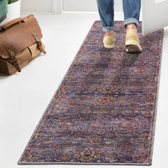 Victoria Ornate Persian All-Over Washable Area Rug Rugs