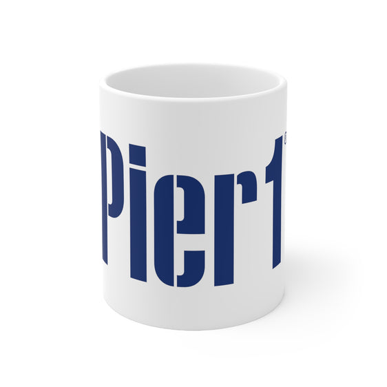 Pier 1 Ceramic Mug - 11oz