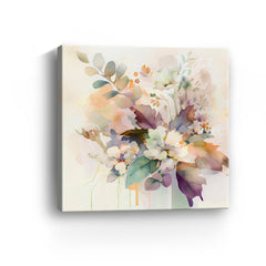 Abstract Florals and Foilage I Canvas Giclee - Pier 1