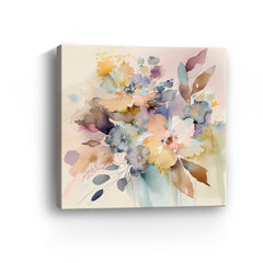 Abstract Florals and Foilage II Canvas Giclee - Pier 1