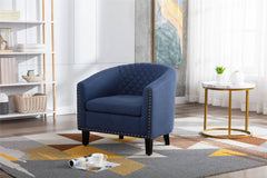 Accent Chair with Nailheads and Solid Wood Legs - Pier 1