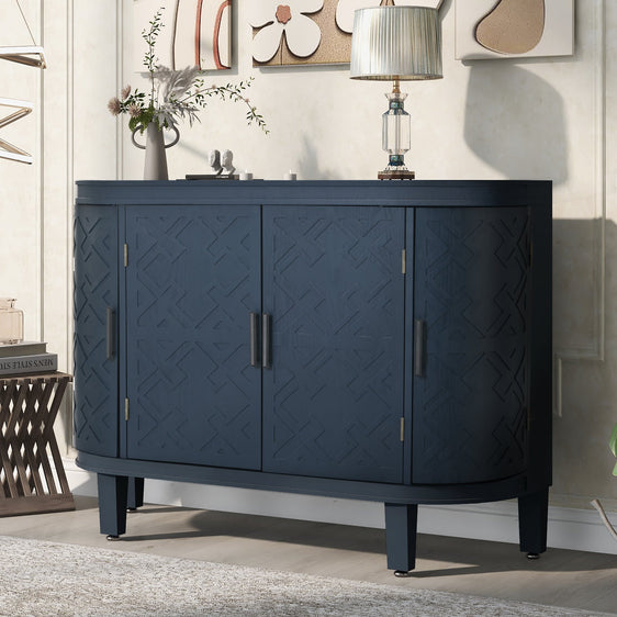 Accent-Storage-Cabinet-Sideboard-with-Antique-Pattern-Doors-Buffets/Sideboards
