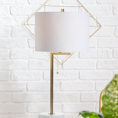 Alyssa Metal/Marble LED Table Lamp - Pier 1