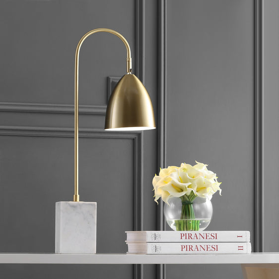 Ana-Gold-Arched-Metal-with-Marble-Base-LED-Table-Lamp-Table-Lamps