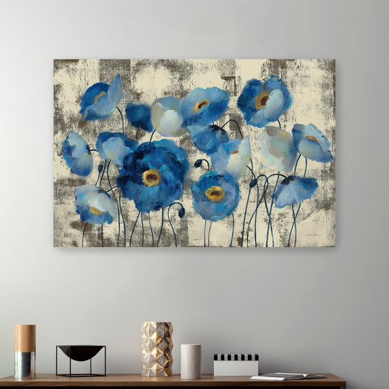 Aquamarine-Floral-Canvas-Giclee-Wall-Art-Wall-Art