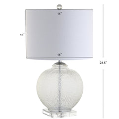 Avery Glass / Crystal LED Table Lamp - Pier 1
