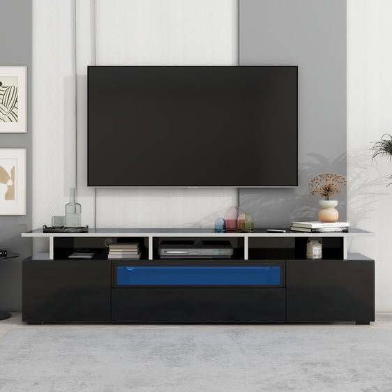 Avery TV Stand with Push to Open Doors - Pier 1