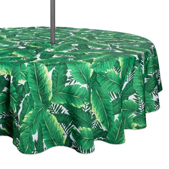 Banana-Leaf-52in.-Round-Outdoor-Tablecloth-With-Zipper-Tablecloths