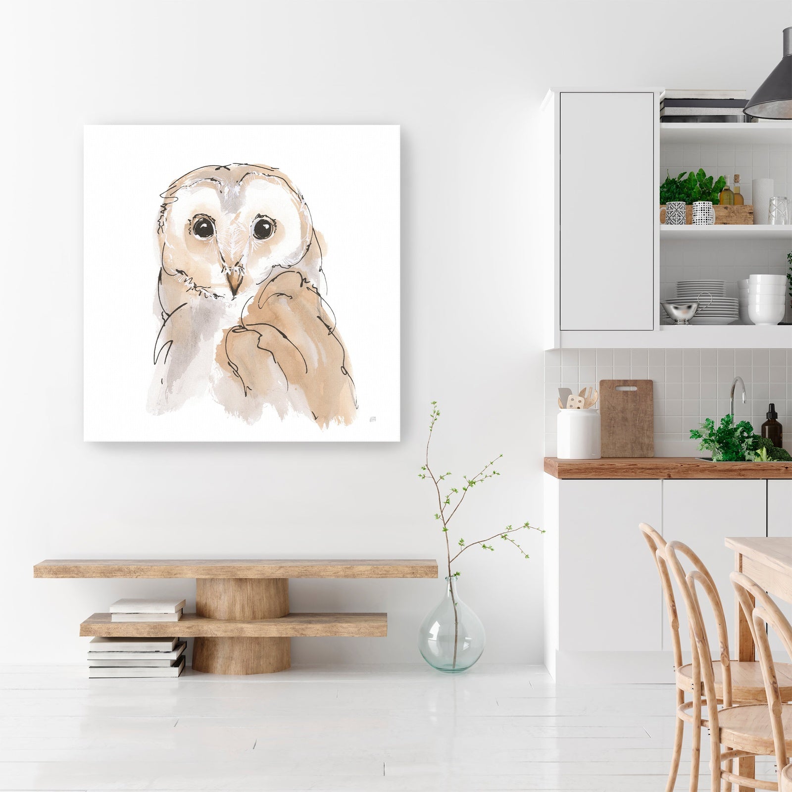 Barn Owl II Canvas Giclee - Pier 1