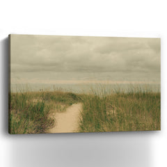 Beach Path Canvas Giclee - Pier 1
