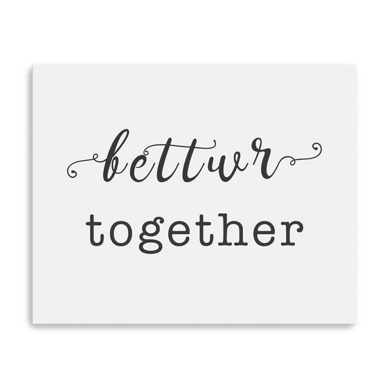 Better Together Canvas Giclee - Pier 1
