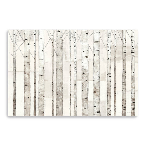 Birch-Trees-On-White-Canvas-Giclee-Wall-Art-Wall-Art