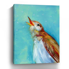 Birdcall Canvas Giclee - Pier 1