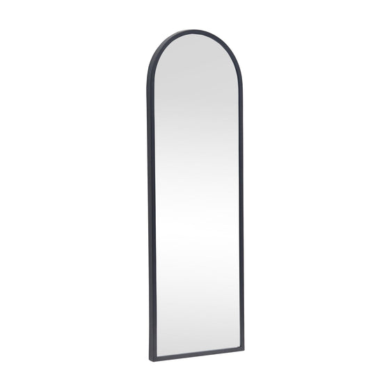 Black Floor Length Arched Mirror with Metal Frame - Pier 1