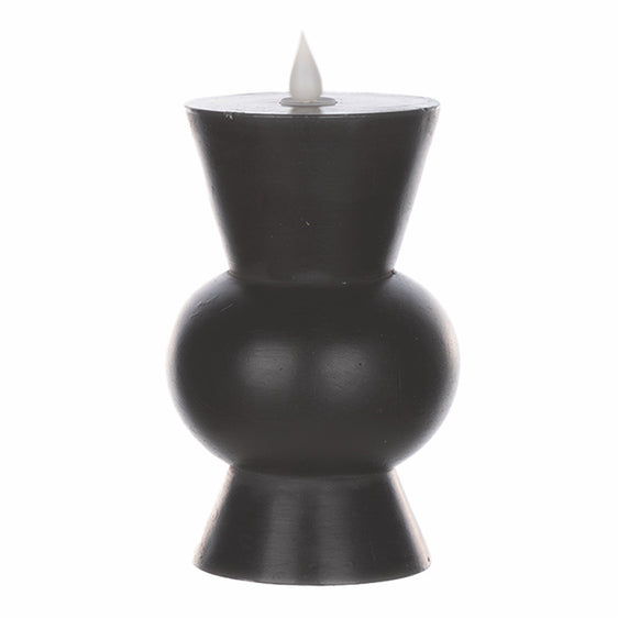 Black Simplux Designer LED Candle with remote, Set of 2 3.5" x 5.5" - Pier 1