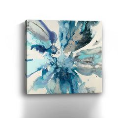 Blue Flower Explosion Canvas Giclee - Pier 1