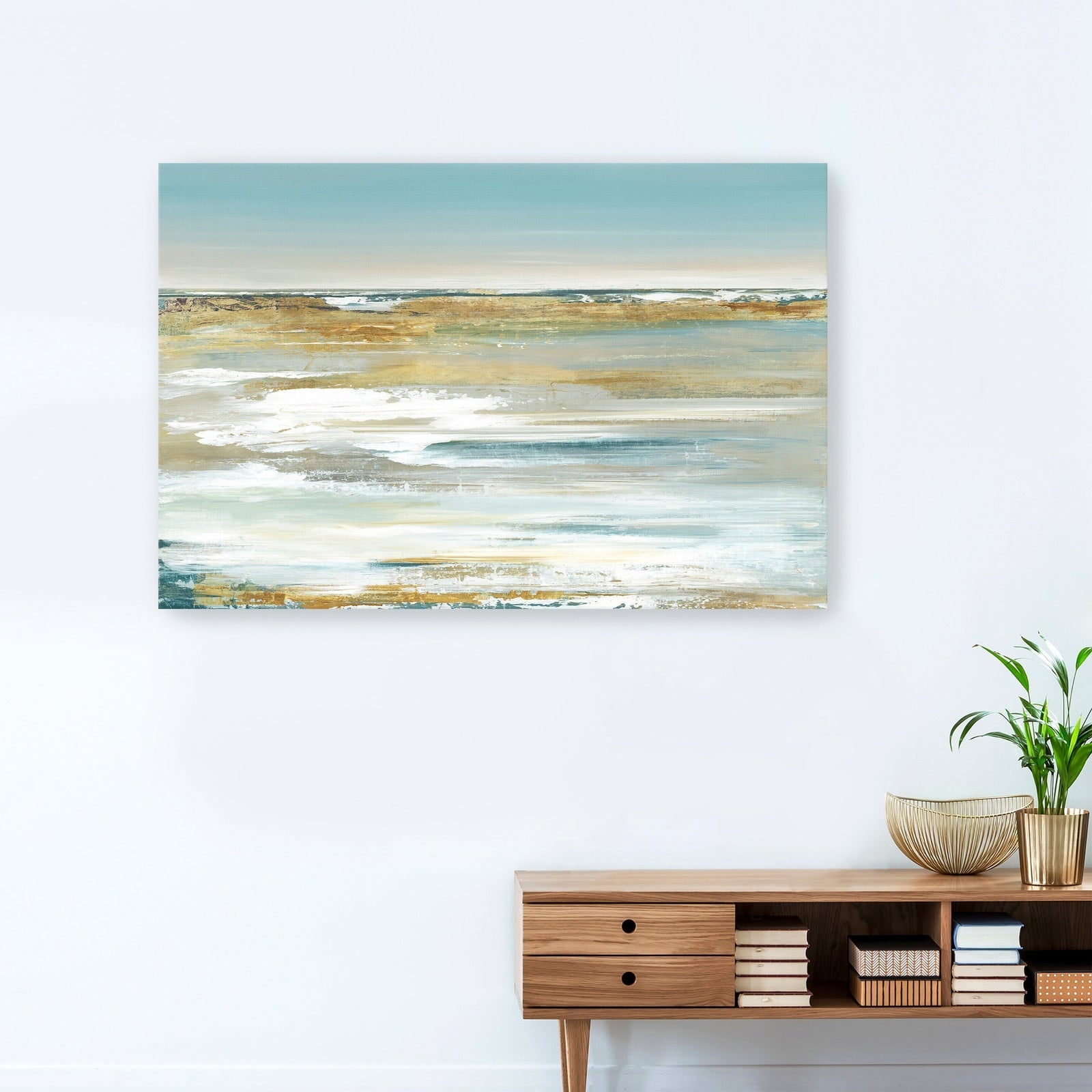 Blue Horizon I Canvas Giclee - Pier 1
