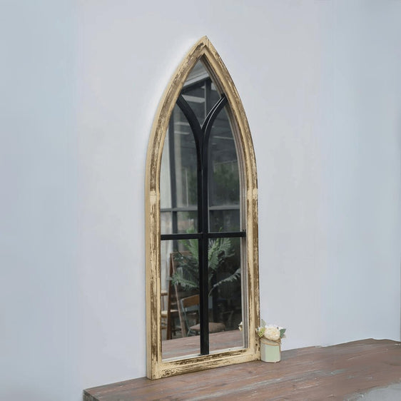 Cathedral-Arched-Windowpane-Wall-Mirror-Mirrors