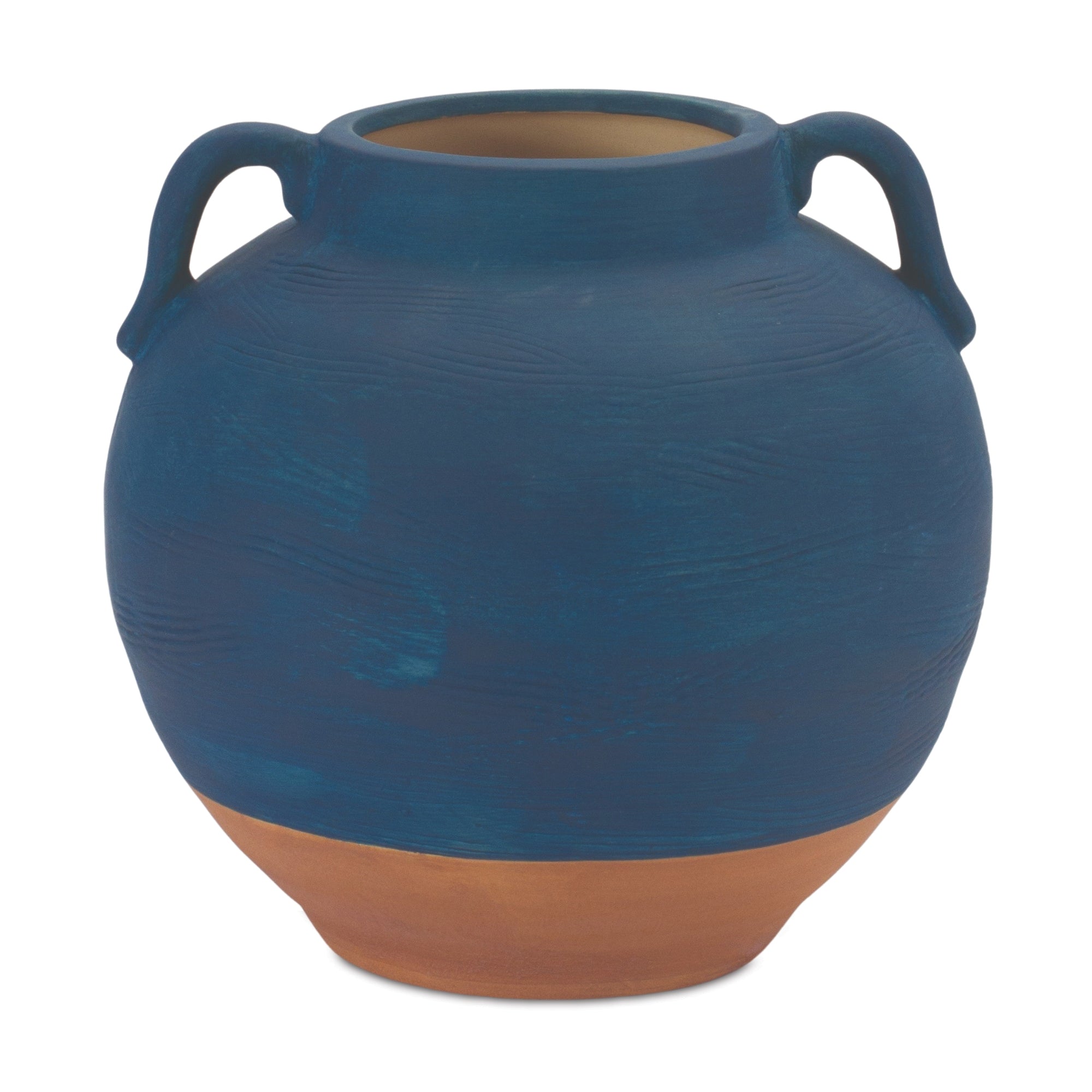 Ceramic Urn Vase with Terra Cotta Accent 7" - Pier 1