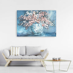 Cherry Blossoms In Chinoiserie Ginger Jar Canvas Giclee - Pier 1