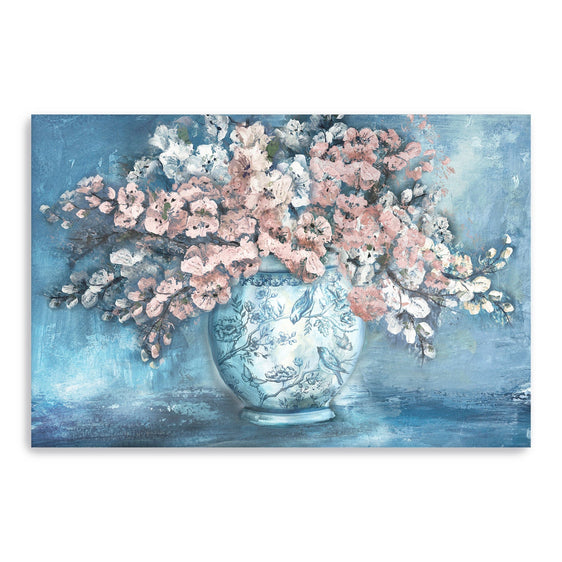 Cherry-Blossoms-In-Chinoiserie-Ginger-Jar-Canvas-Giclee-Wall-Art-Wall-Art