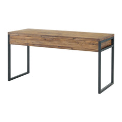 Claremont 60"W Rustic Wood and Metal Desk - Pier 1